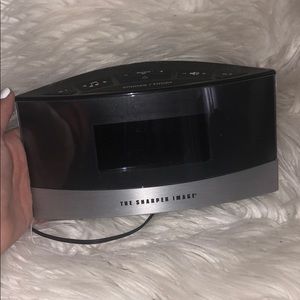 Sharper image alarm clock